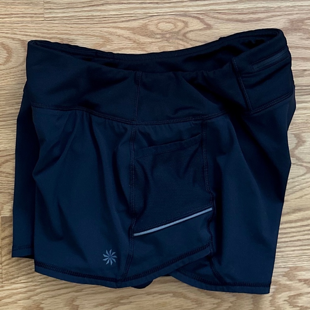 Athleta Ready Set Go 2 in 1 Short 4" (S)
